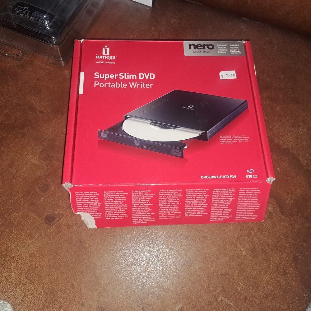 Omega Black Portable DVD Player